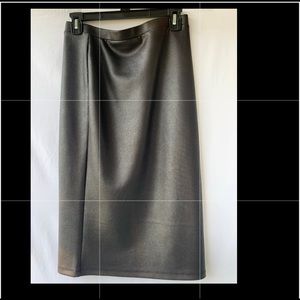 Faux leather skirt pencil skirt